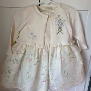 American Princess Formal Dress and Cardigan